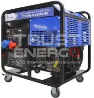 Сварочные генератор ТСС DGW 10.0/300ED-R3 Открытая на раме TSS SV292F trustenergo.ru