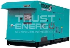 Дизельный генератор Denyo DCA-1100SPC с АВР В кожухе Cummins  trustenergo.ru