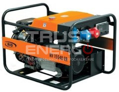Бензиновый генератор RID RV 15540 ER Открытая на раме Briggs&Stratton Vanguard 23 HP trustenergo.ru
